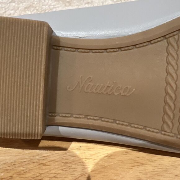 Nautica Balletcore Flats w/ Bow Women's Sz 9 Shoes Dusty Blue Gray Classiccore - Picture 15 of 16